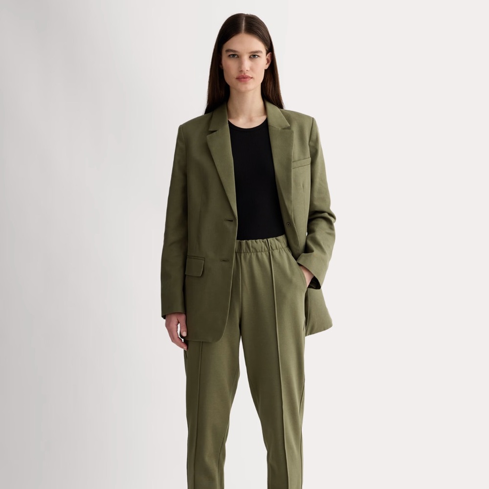 Everlane, sage green dream pant, size small